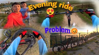 Evening ride  Mtb hang cycle ride😍 [upl. by Ielirol]