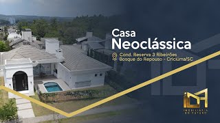 Casa Neoclássica  Cond 3 Ribeirões [upl. by Stesha826]