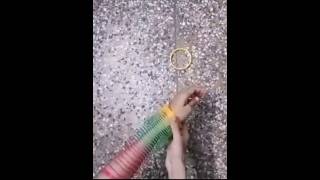 spring bangles fun satisfactionasmr satisfying asmr creative relaxing trending viral shorts [upl. by Lorin906]