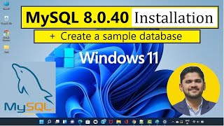 How to install MySQL 8040 Server and Workbench latest version on Windows 11 [upl. by Veronika]