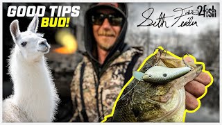 How Seth Feider Fishes Crankbaits to Catch More Bridge Bass [upl. by Attenor]