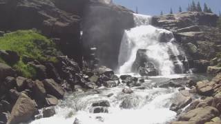 Tuolumne Falls Yosemite National Park Sierra Recreation [upl. by Enitsyrhc]