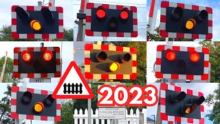 UK Level Crossings 2023 [upl. by Ennaylime]