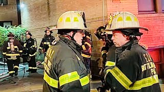 FDNY BOX 1766  FDNY OPERATING AT 2ND ALARM FIRE ON BENNETT AVENUE IN WASHINGTON HEIGHTS MANHATTAN [upl. by Janessa]