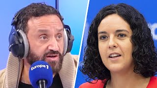 quotElle dit n’importe quoi quot  Cyril Hanouna répond à Manon Aubry qui demande la fermeture de C8 [upl. by Georgi73]