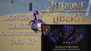 Gate of Infinity  Answers in the Sand 2min25sec  Throne amp Liberty [upl. by Adnuhsat24]