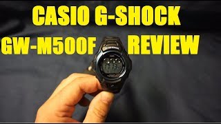 Casio GShock GWM500F review [upl. by Kaehpos]