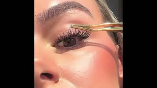 The Best DIY Lash Extensions Ive Ever Tried  lash extensions kit ✨ [upl. by Cj]