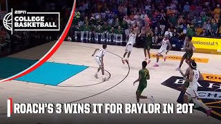 Baylor beats St John’s on BUZZERBEATING 3 in 2OT 😱  ESPN College Basketball [upl. by Massimiliano]