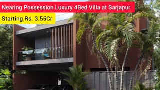 Villas for Sale in Bangalore  Sarjapur  15 mins away from RGA Tech Park and Wipro Campus [upl. by Htbazile795]