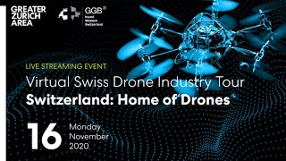 Virtual Swiss Drone Industry Tour Home of Drones [upl. by Yeslah]