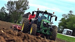 Semis de Colza 2k17  John Deere 6145R Jumelée amp Vaderstad  Agri Services Environnement [upl. by Zetniuq918]