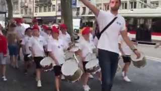 Tambouren läuten das Kinderfest StGallen ein [upl. by Hershell]