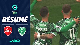 VALENCIENNES FC  AS SAINTÉTIENNE 0  2  Résumé  VAFC  ASSE  20232024 [upl. by Nochur867]