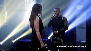 Jason Derulo featuring Jordin Sparks quotVertigoquot Live  Walmart Soundcheck [upl. by Rehpotsrik]