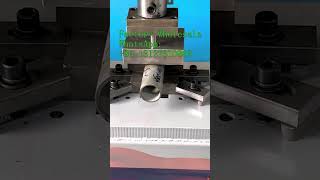 Detailed explanation of the working principle of the round tube punching machine [upl. by Atwekk563]