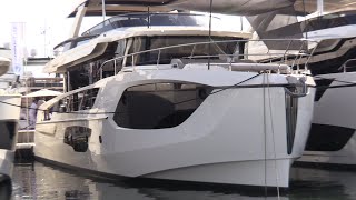 2024 Absolute Navetta 64 Review  Great Luxury Yacht  BoatTube [upl. by Ecidnac]