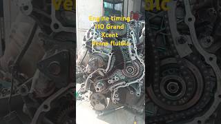 Engine timing Hyundai I10 Grand Xcent Verna fluidic automobile kota hyundai [upl. by Elcin]