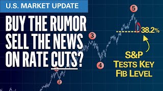 Buy the Rumor Sell the News on Rate Cuts  Elliott Wave SampP500 VIX Technical Analysis [upl. by Mulderig]