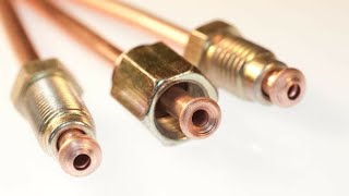 How to make copper Brake Pipes R4UL TV [upl. by Hyrup335]