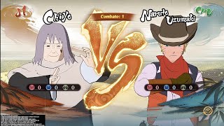 Chiyo vs Naruto en superdificil naruto [upl. by Enitram]