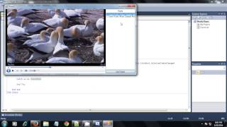 VBNet 2010 How To Make Media Player  Video Player [upl. by Chor]