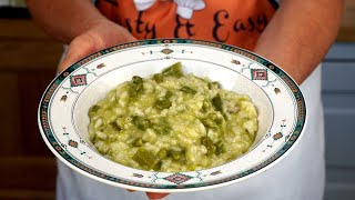 Risotto agli Asparagi Cremoso Che Farai tutto l’anno  Rice Asparagus Tasty and Easy [upl. by Lundquist]