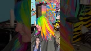 Súper tinte arcoiris peinados greenscreen hairstyle skincare [upl. by Aihpledalihp]