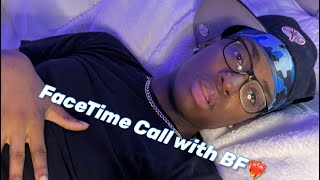 FaceTime Call with Boyfriend Personal Attention  Comforting [upl. by Llewoh600]