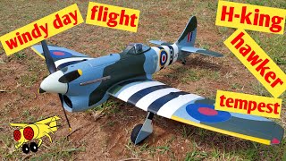 HobbyKing Hawker Tempest thrust angle adjustment Flight [upl. by Wittenburg]