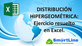 Distribución Hipergeométrica – Ejercicio Resuelto en Excel [upl. by Licastro]