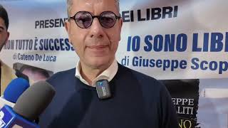 Giuseppe Scopelliti a margine della presentazione del suo libro [upl. by Raybin]