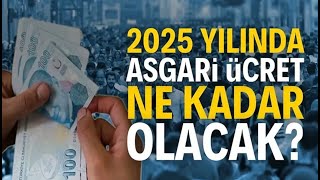 2025 Yılı Asgari Ücret Belirleme Tartışmaları [upl. by Anauqaj]