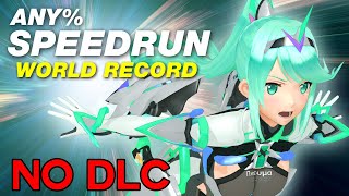 Xenoblade 2 No DLC Speedrun in 43005 World Record with Commentary [upl. by Pasadis]