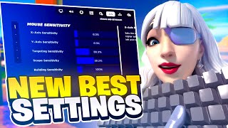 NEW BEST PC Keyboard amp Mouse Settings Sensitivity  Keybinds In Fortnite [upl. by Sallyann]