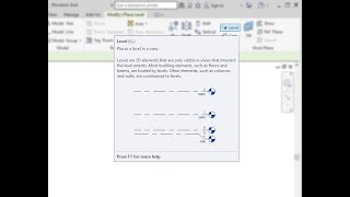 REVIT 2018  LEVELS [upl. by Ramej144]