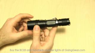 JETBeam BC25 LED Flashlight Review [upl. by Eeladnerb]