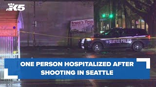 One person in critical condition after Seattle shooting [upl. by Adnac676]