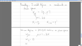 Classical Mechanics Lecture 16 Hamiltonian Mechanics Phase Space [upl. by Betty557]