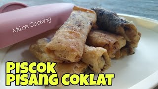 Resep Piscok  Pisang Coklat   Cara membuat Piscok  Pisang Coklat [upl. by Rizan405]