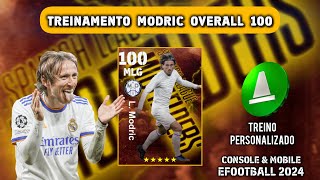 ⬆️💪Como treinar Modric 100 Nivel Máximo Overall Upgrade  EFOOTBALL 2024 [upl. by Ankney]