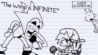 The Wimp Is INFINITE Majin Sonic Sings Wimpy [upl. by Ayerhs]