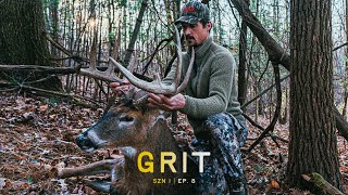 GRIT  A Blizzard in Ohio peak rut whitetail hunt on public land  SZN 1 Ep 8 [upl. by Einamrej987]