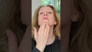 DOUBLE CHIN Facial Massage Exercise over40skincare over50skincare fab50s skincare skin [upl. by Claudine]