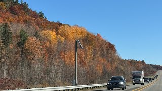 Canada driving from Gatineau to Montreal [upl. by Annawyt]