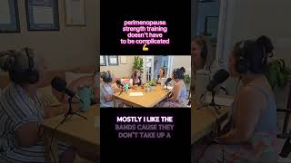 Whats your simple strength training plan podcast perimenopause [upl. by Elleryt824]