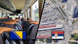 Belgrade to Sarajevo by Bus there is no train  What YOU really need to know [upl. by Viola]