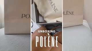 UNBOXING  POLÈNE  CYME MINI CAMEL  ASMR [upl. by Aneed]