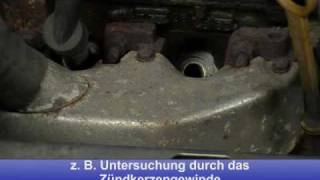 Endoskopie  Videoskopie von Fahrzeugen Autos Oldtimer Endoskop Bosch Service RheinBerg [upl. by Naejeillib]