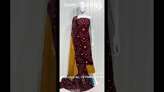 Bandhani suits  jaipur bandhani cotton dress [upl. by Lyndel725]